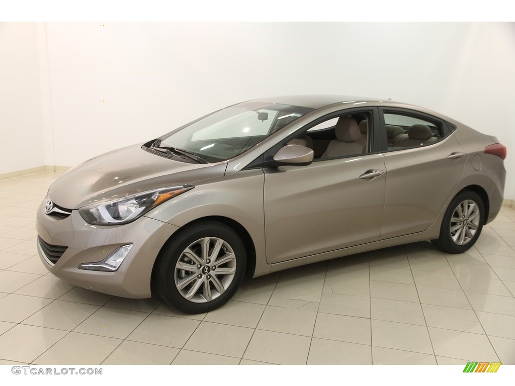 2014 Elantra SE Sedan - Bronze / Beige photo #3