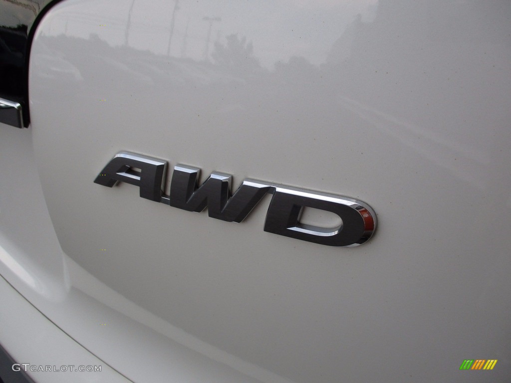 2014 CR-V LX AWD - White Diamond Pearl / Gray photo #7