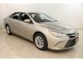 2015 Creme Brulee Mica Toyota Camry LE  photo #1