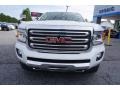 2017 Summit White GMC Canyon SLT Crew Cab  photo #2