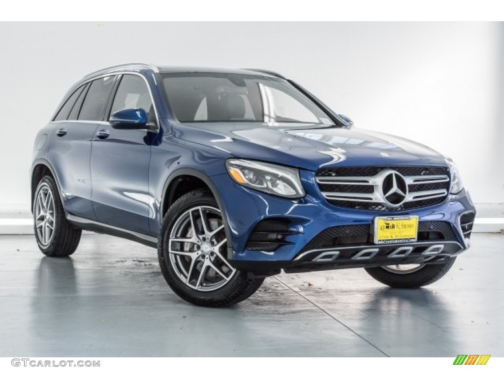 Brilliant Blue Metallic 2017 Mercedes-Benz GLC 300 Exterior Photo #121012290