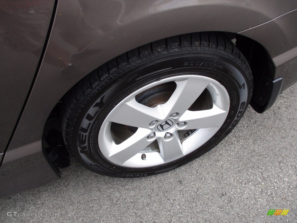 2011 Civic LX-S Sedan - Urban Titanium Metallic / Black photo #3