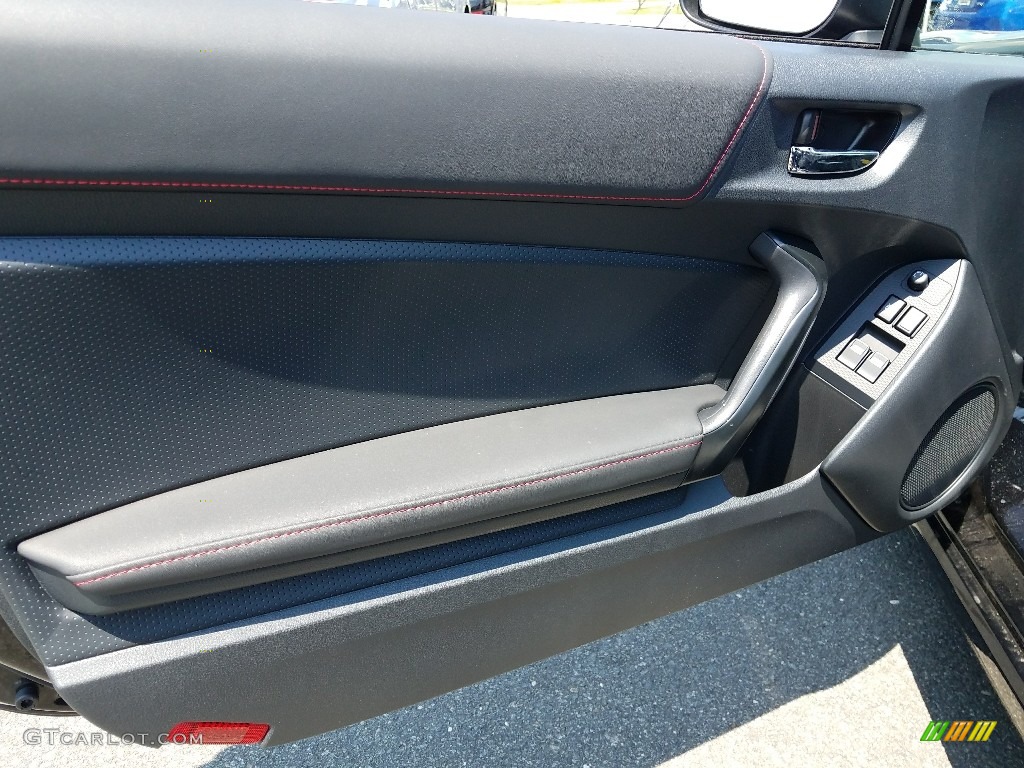 2017 Subaru BRZ Premium Black Door Panel Photo #121013367