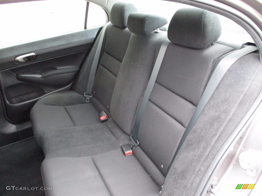 2011 Civic LX-S Sedan - Urban Titanium Metallic / Black photo #12