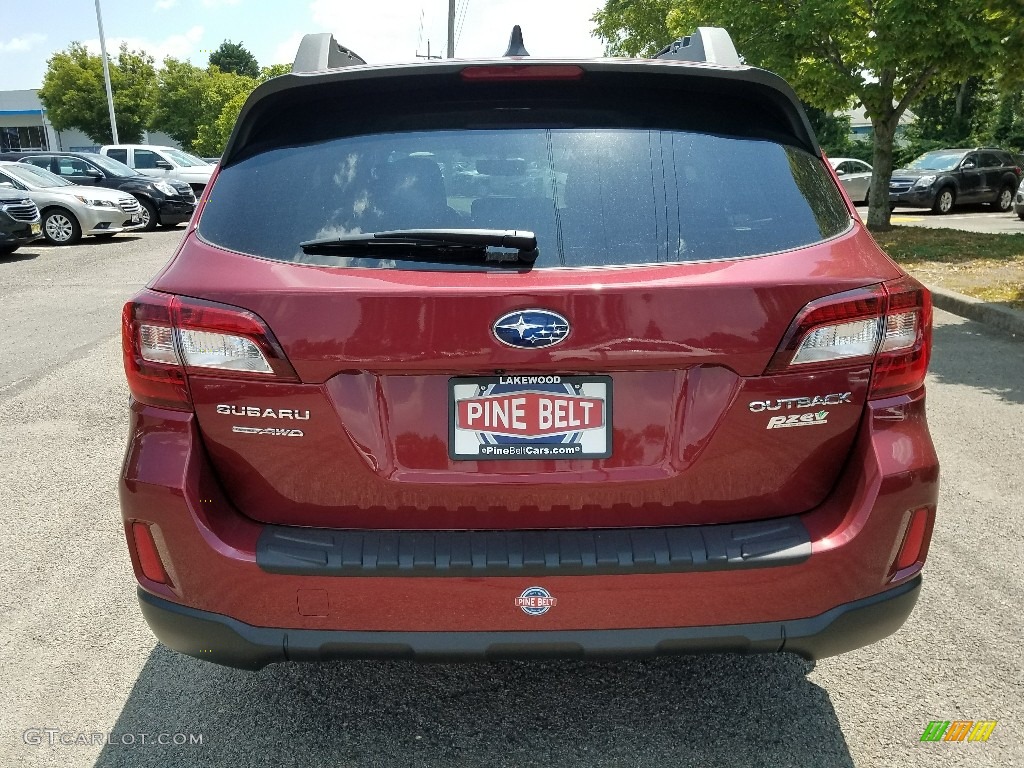2017 Outback 2.5i Premium - Venetian Red Pearl / Slate Black photo #5