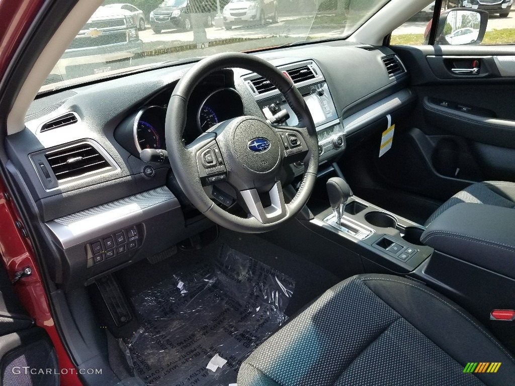 2017 Outback 2.5i Premium - Venetian Red Pearl / Slate Black photo #7