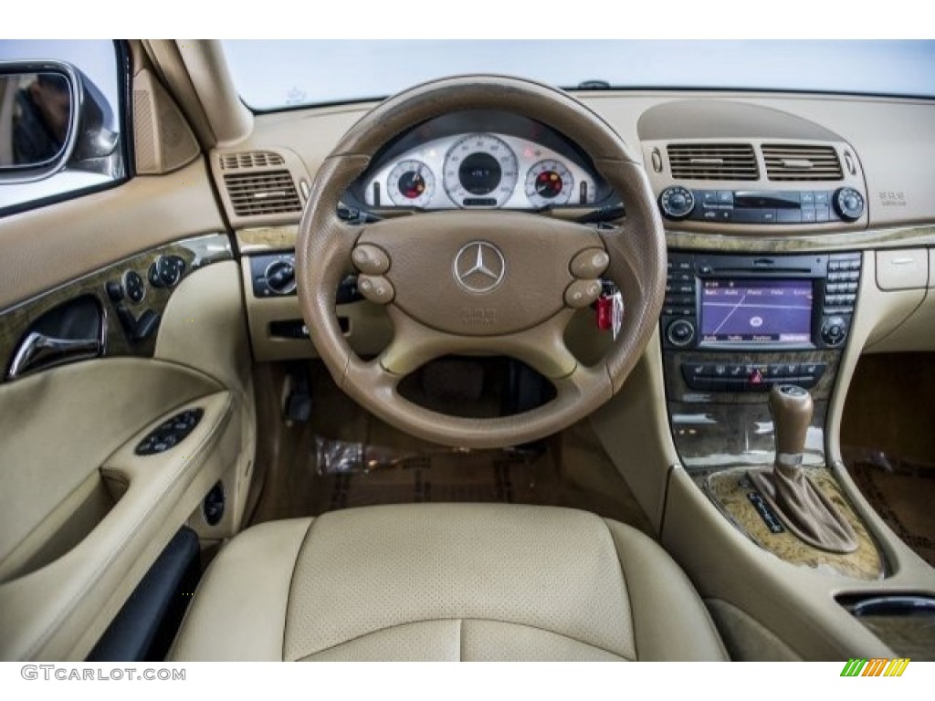 2009 E 350 Sedan - Indium Grey Metallic / Cashmere photo #4