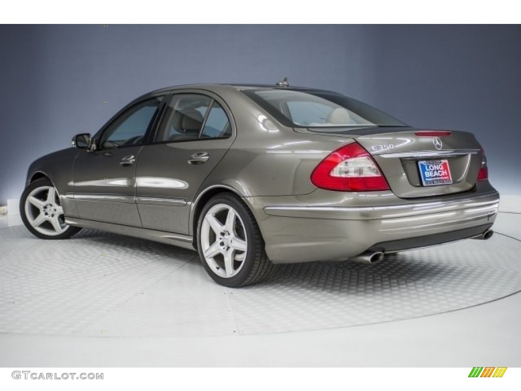 2009 E 350 Sedan - Indium Grey Metallic / Cashmere photo #10