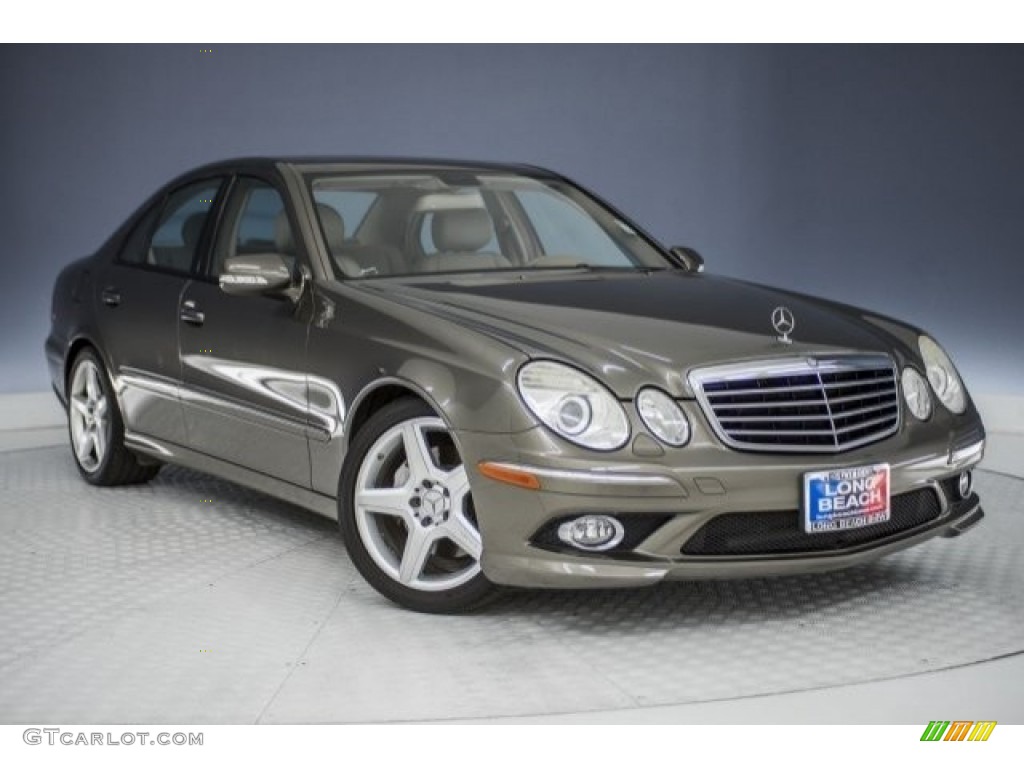 2009 E 350 Sedan - Indium Grey Metallic / Cashmere photo #12