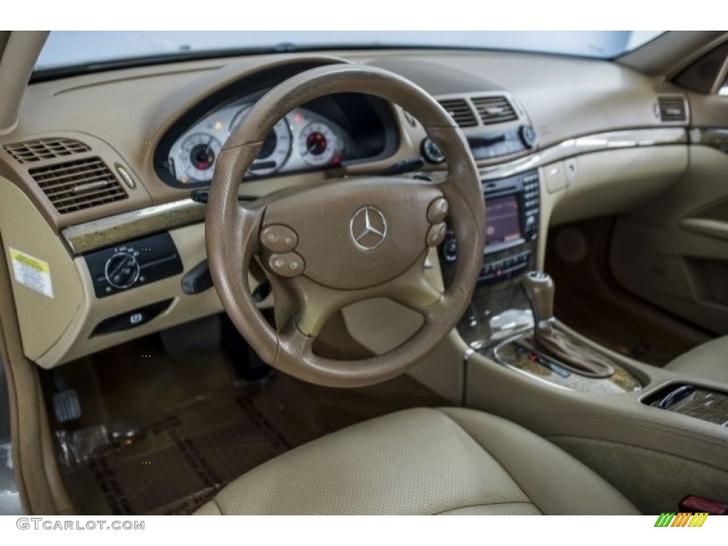 2009 E 350 Sedan - Indium Grey Metallic / Cashmere photo #15