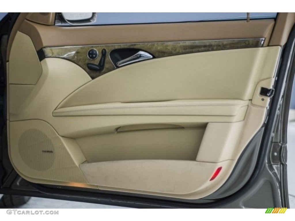 2009 E 350 Sedan - Indium Grey Metallic / Cashmere photo #23