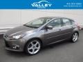 Sterling Gray 2014 Ford Focus Titanium Hatchback