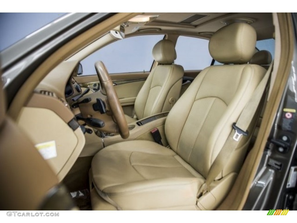 2009 E 350 Sedan - Indium Grey Metallic / Cashmere photo #28
