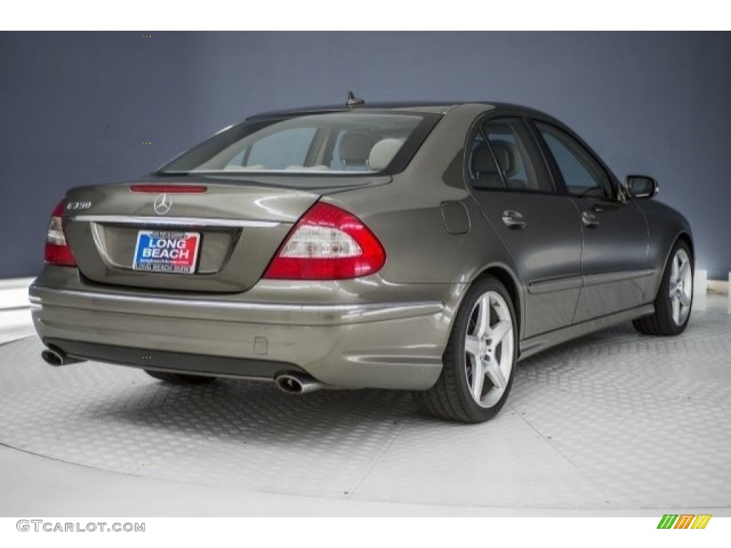 2009 E 350 Sedan - Indium Grey Metallic / Cashmere photo #30