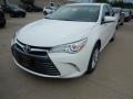 2017 Super White Toyota Camry LE  photo #1