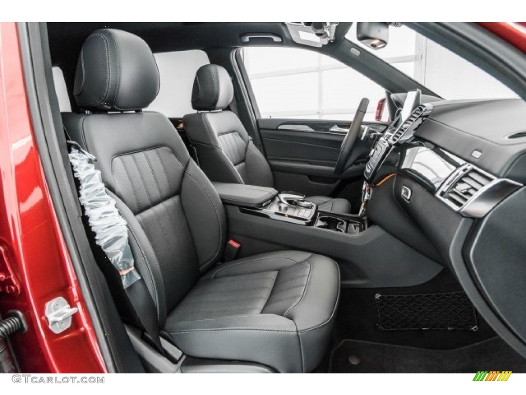 Black Interior 2017 Mercedes-Benz GLS 450 4Matic Photo #121015716