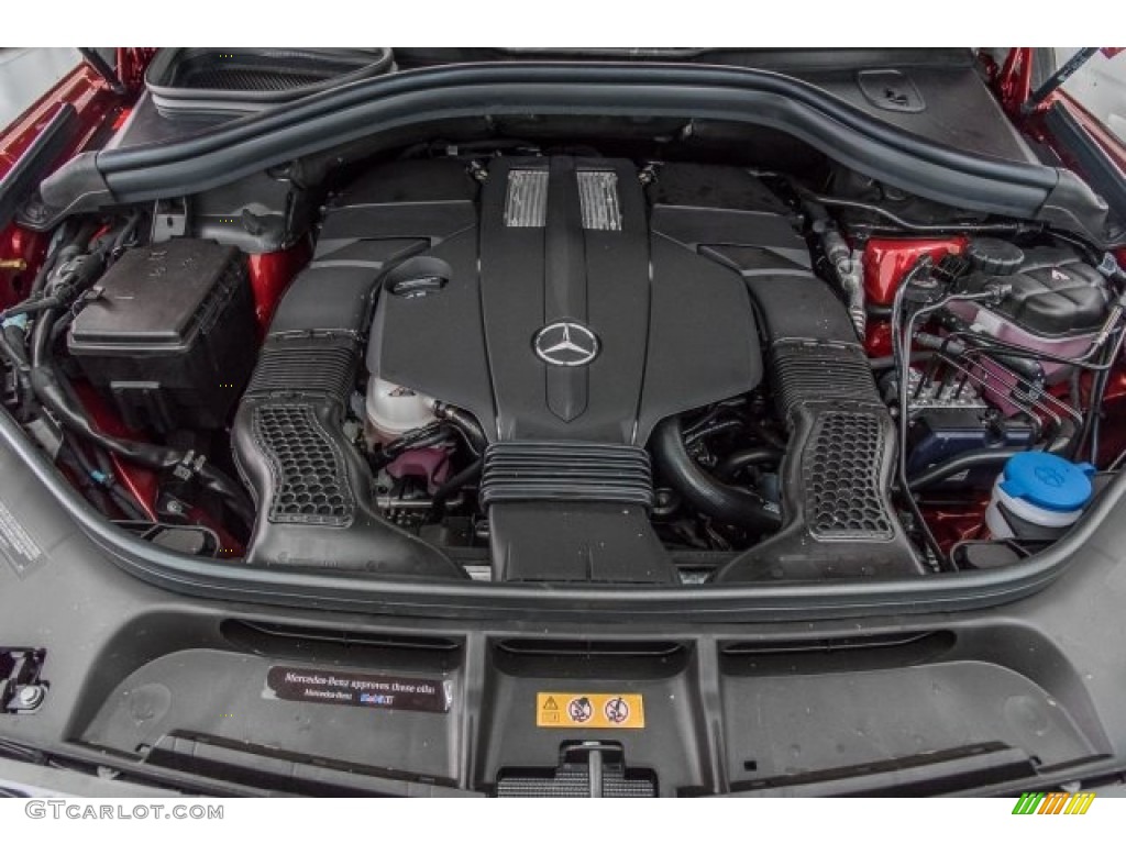 2017 Mercedes-Benz GLS 450 4Matic 3.0 Liter Turbocharged DOHC 24-Valve VVT V6 Engine Photo #121015839