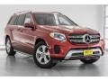 designo  Cardinal Red Metallic 2017 Mercedes-Benz GLS 450 4Matic Exterior