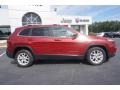 2017 Deep Cherry Red Crystal Pearl Jeep Cherokee Latitude  photo #8