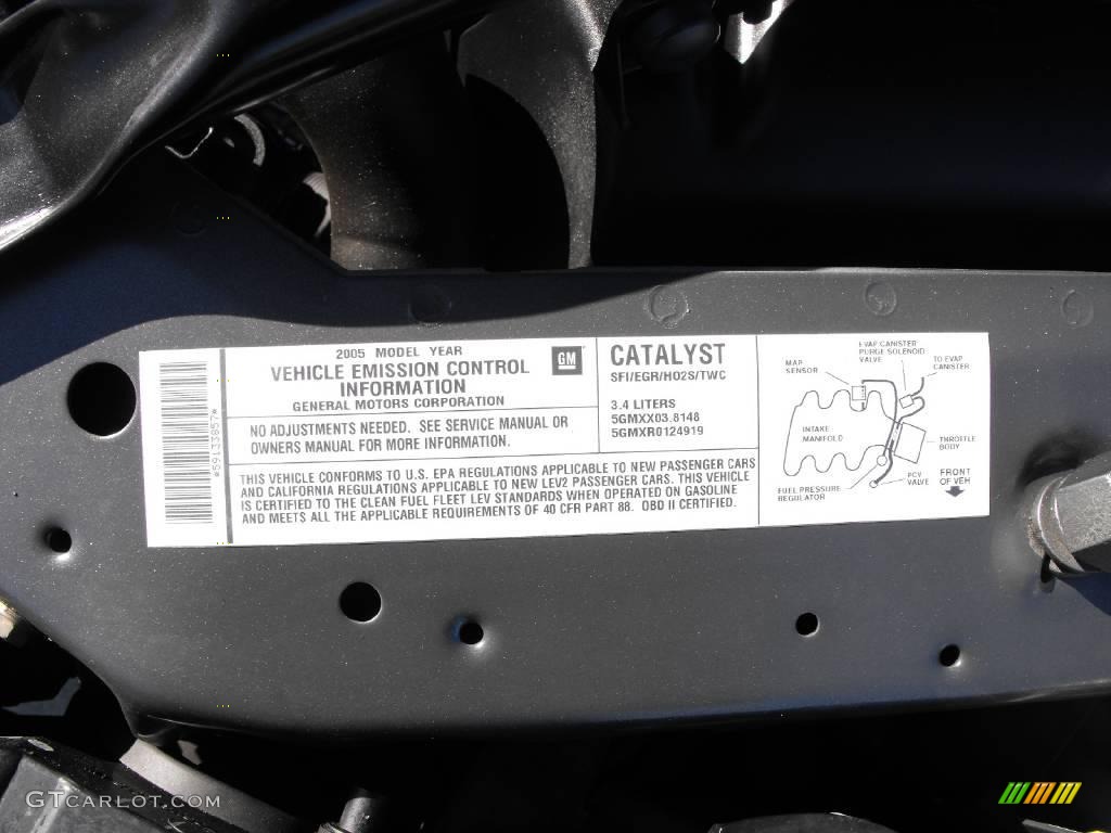 2005 Impala  - Medium Gray Metallic / Medium Gray photo #47