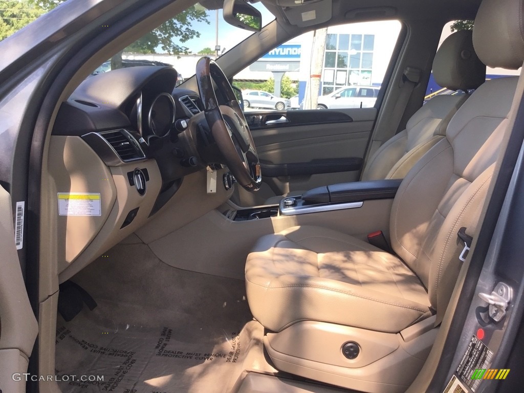 2012 ML 350 4Matic - Palladium Silver Metallic / Almond Beige photo #10