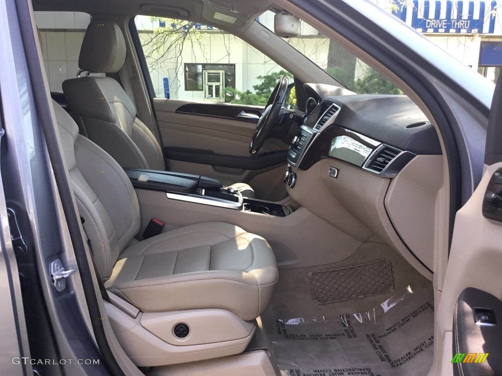 2012 ML 350 4Matic - Palladium Silver Metallic / Almond Beige photo #27