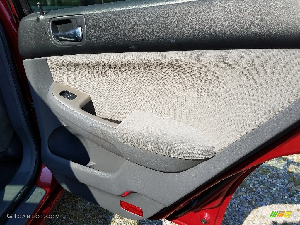 2007 Accord EX Sedan - Moroccan Red Pearl / Gray photo #15