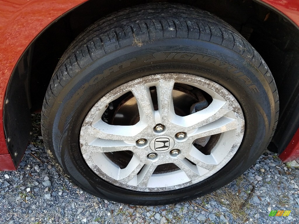 2007 Accord EX Sedan - Moroccan Red Pearl / Gray photo #25