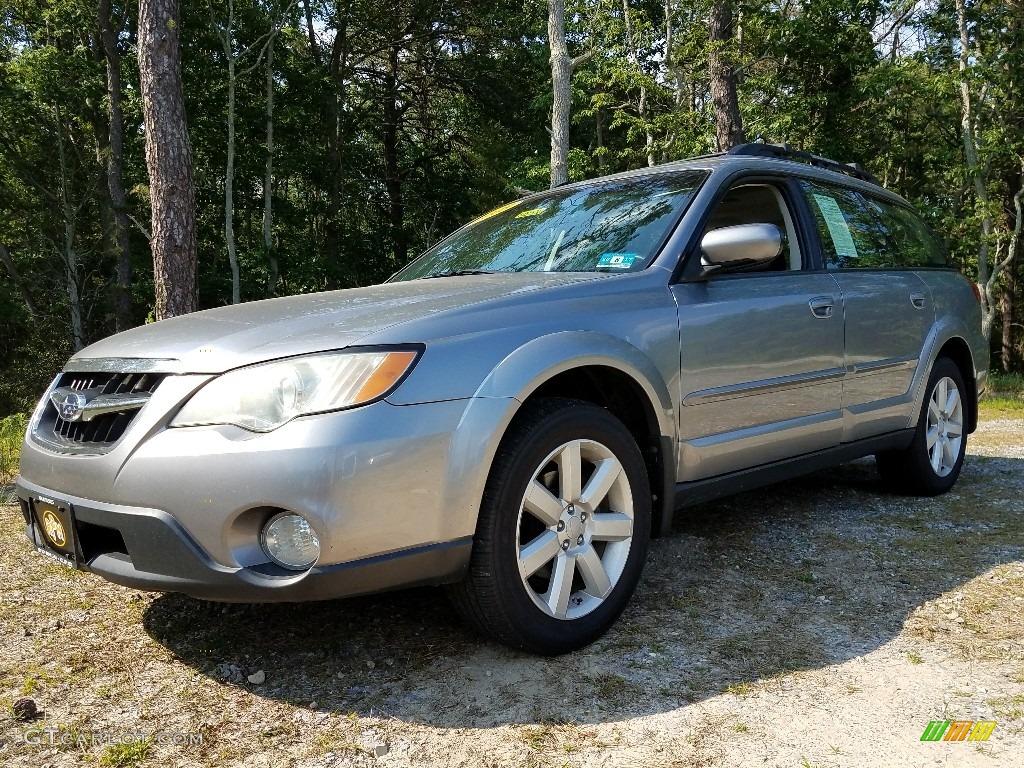 2008 Outback 2.5i Limited Wagon - Diamond Gray Metallic / Warm Ivory photo #1