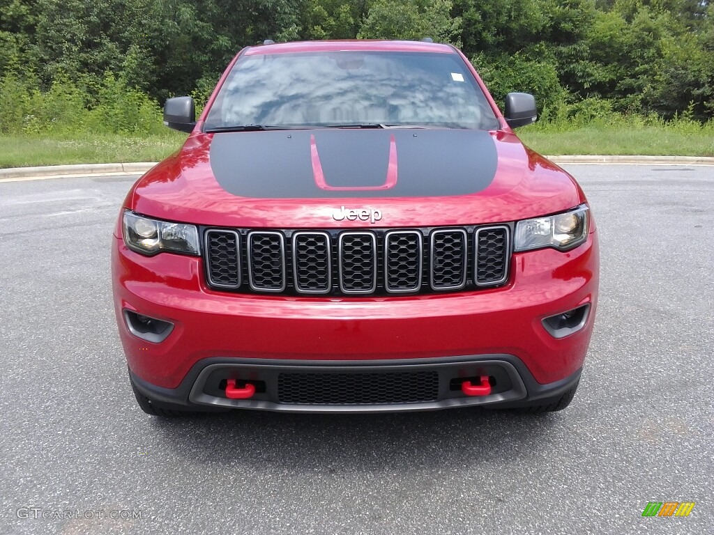 2017 Grand Cherokee Trailhawk 4x4 - Redline 2 Coat Pearl / Black photo #3