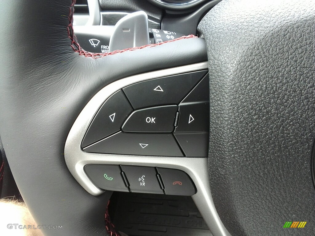 2017 Grand Cherokee Trailhawk 4x4 - Redline 2 Coat Pearl / Black photo #17