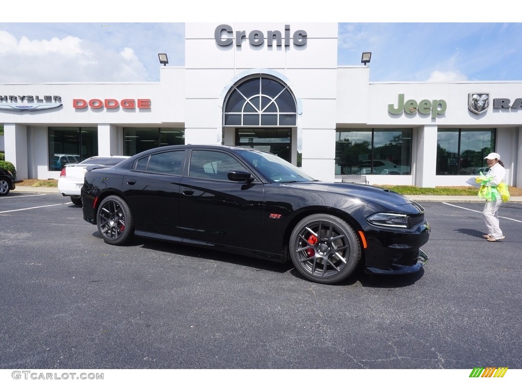 Pitch-Black Dodge Charger