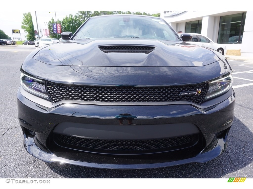 2017 Charger R/T Scat Pack - Pitch-Black / Black photo #2