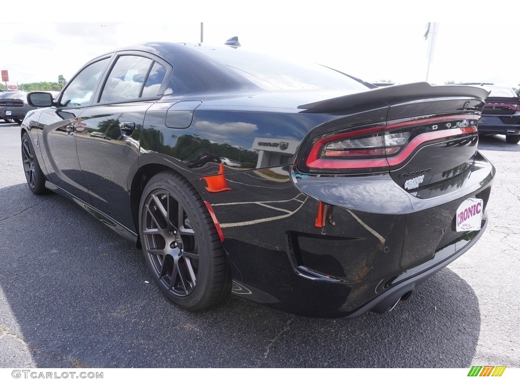 2017 Charger R/T Scat Pack - Pitch-Black / Black photo #5