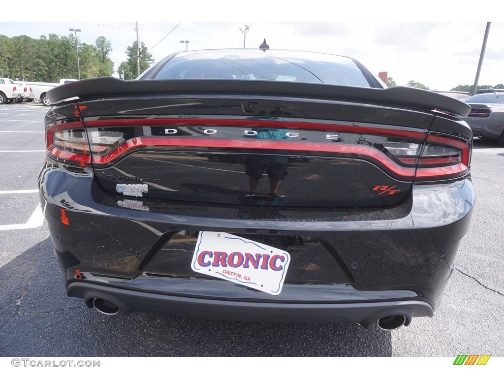 2017 Charger R/T Scat Pack - Pitch-Black / Black photo #6