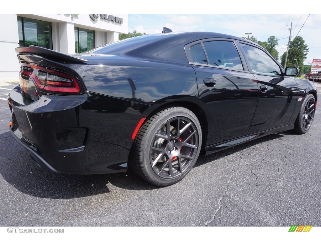 2017 Charger R/T Scat Pack - Pitch-Black / Black photo #7