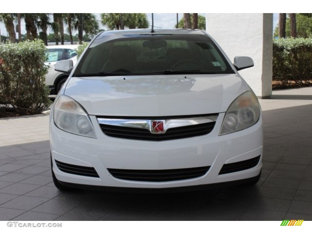 2009 Aura XR - Polar White / Morocco Brown photo #3