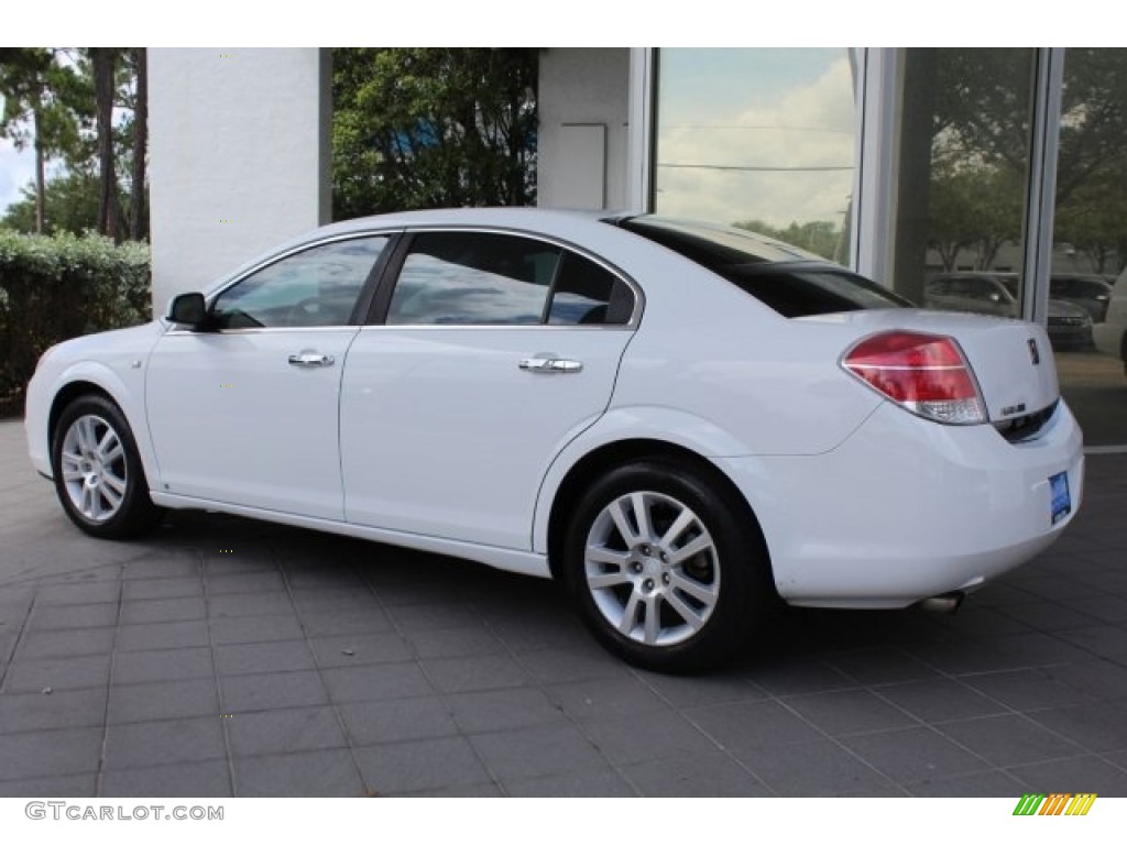 2009 Aura XR - Polar White / Morocco Brown photo #5