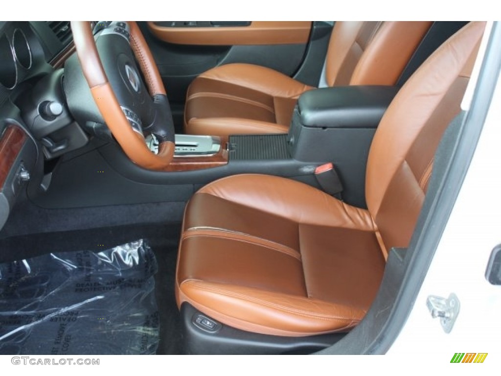 2009 Aura XR - Polar White / Morocco Brown photo #13
