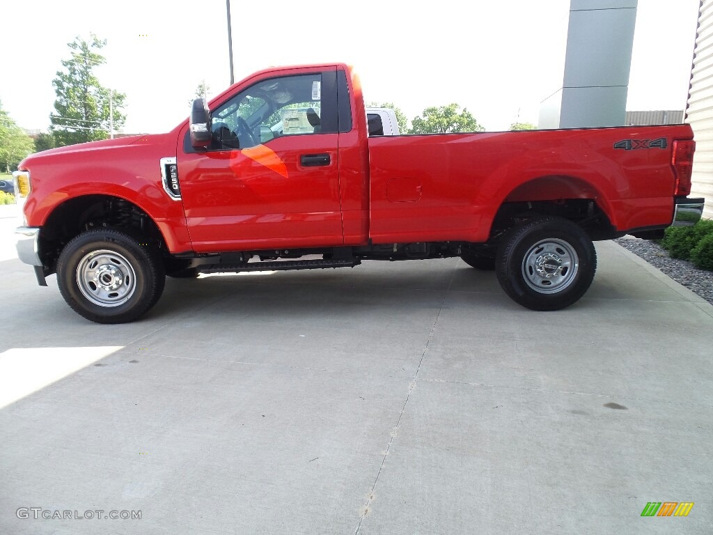 Race Red 2017 Ford F250 Super Duty XL Regular Cab 4x4 Exterior Photo #121025727