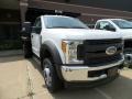 Oxford White 2017 Ford F550 Super Duty XL Regular Cab 4x4 Dump Truck