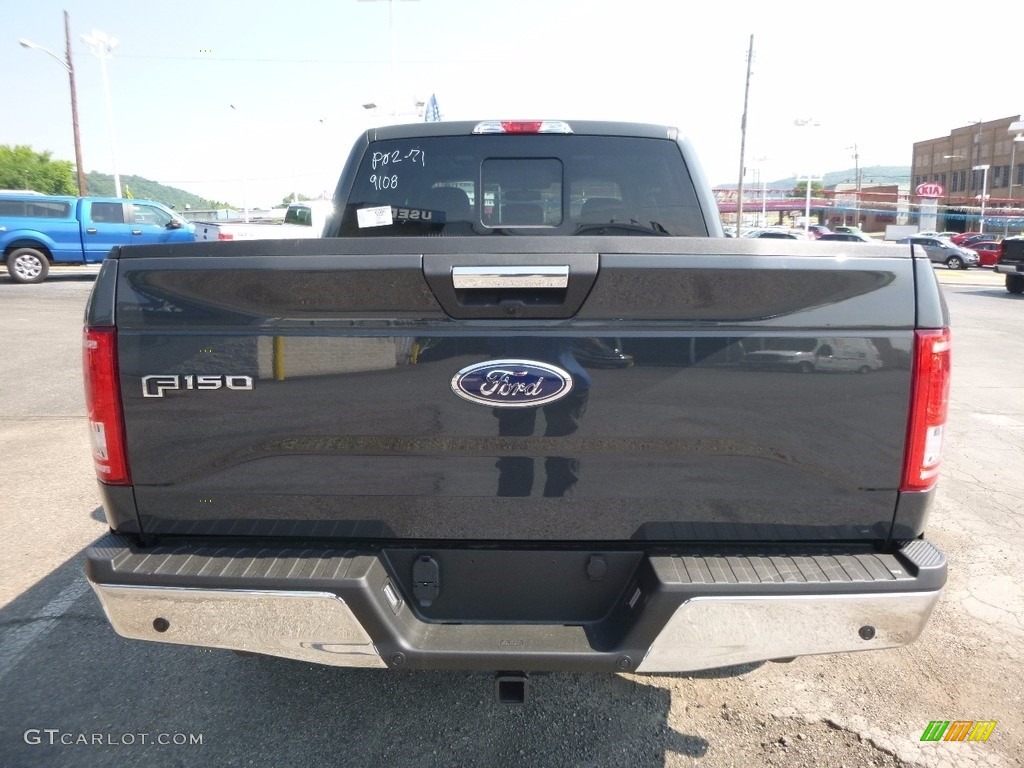 2017 F150 XLT SuperCrew 4x4 - Lithium Gray / Earth Gray photo #3