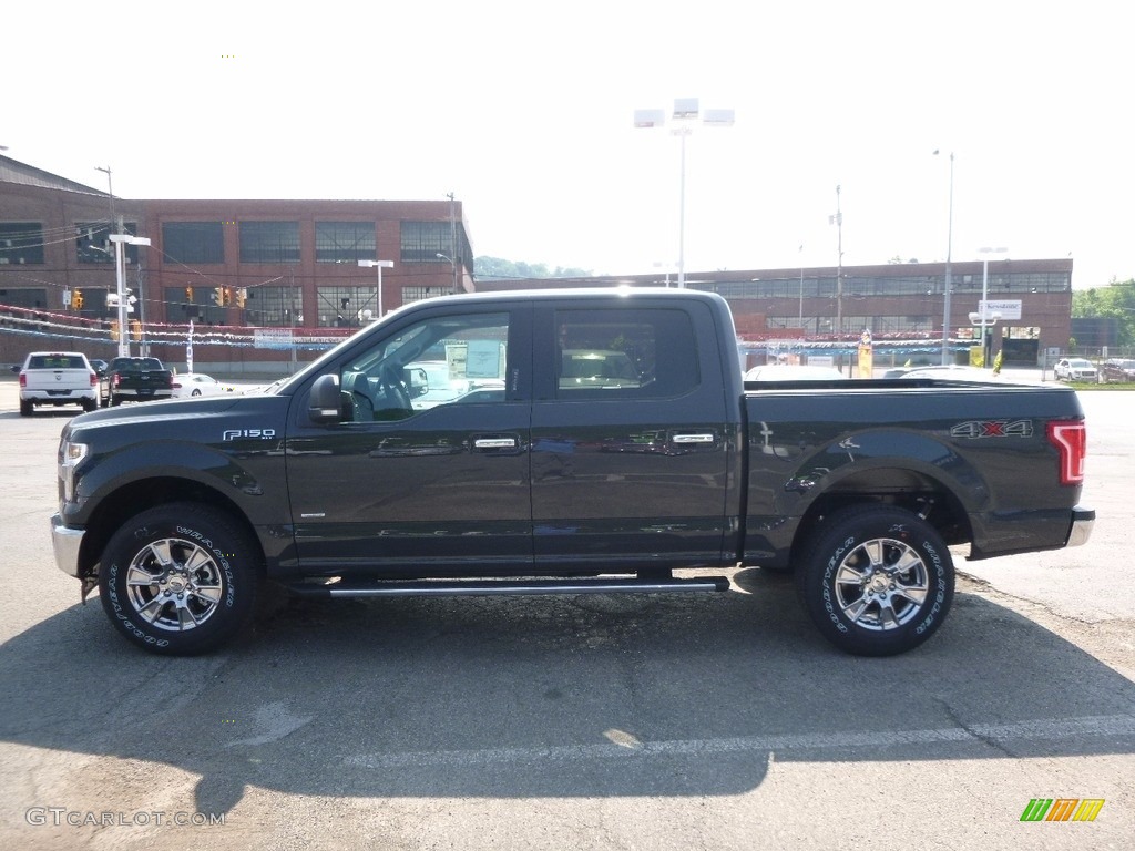 2017 F150 XLT SuperCrew 4x4 - Lithium Gray / Earth Gray photo #5