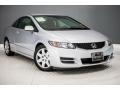 Alabaster Silver Metallic - Civic LX Coupe Photo No. 12
