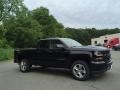 2017 Black Chevrolet Silverado 1500 Custom Double Cab 4x4  photo #3