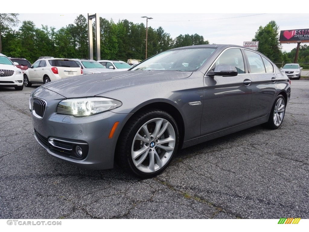 2016 5 Series 535d Sedan - Space Grey Metallic / Black photo #3