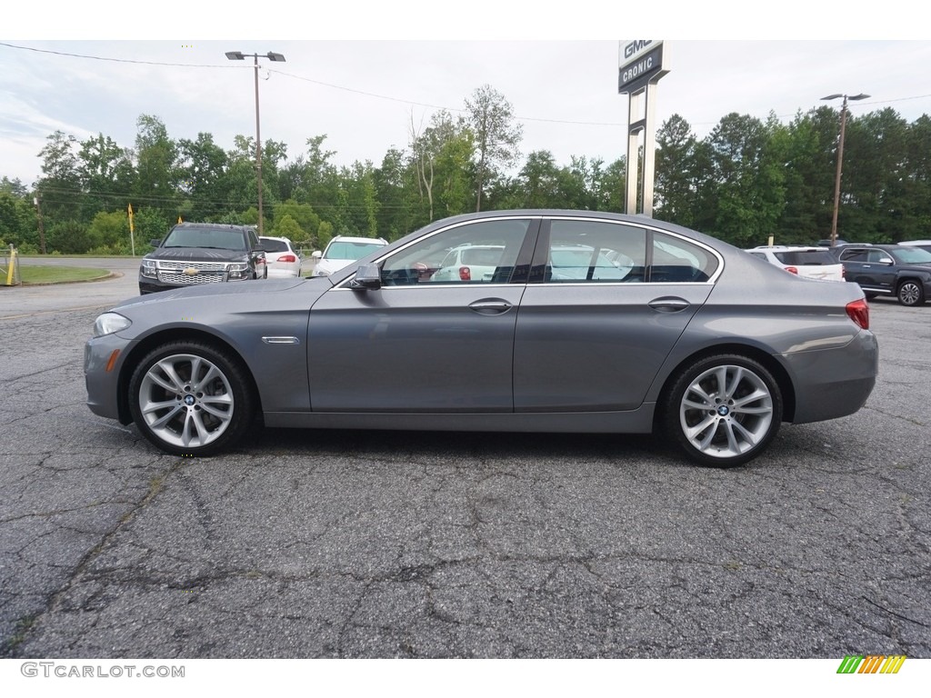 2016 5 Series 535d Sedan - Space Grey Metallic / Black photo #4