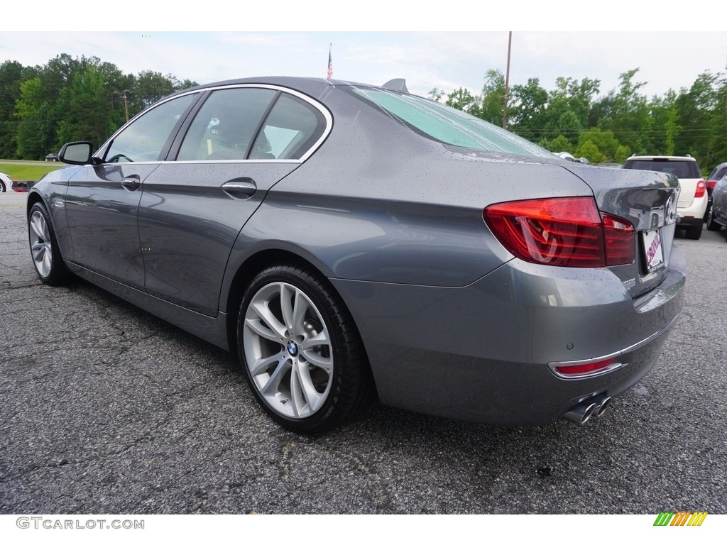 2016 5 Series 535d Sedan - Space Grey Metallic / Black photo #5