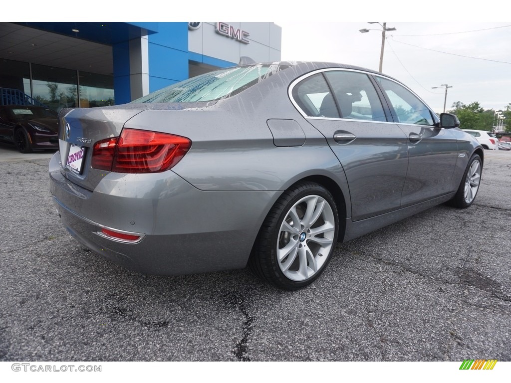 2016 5 Series 535d Sedan - Space Grey Metallic / Black photo #7
