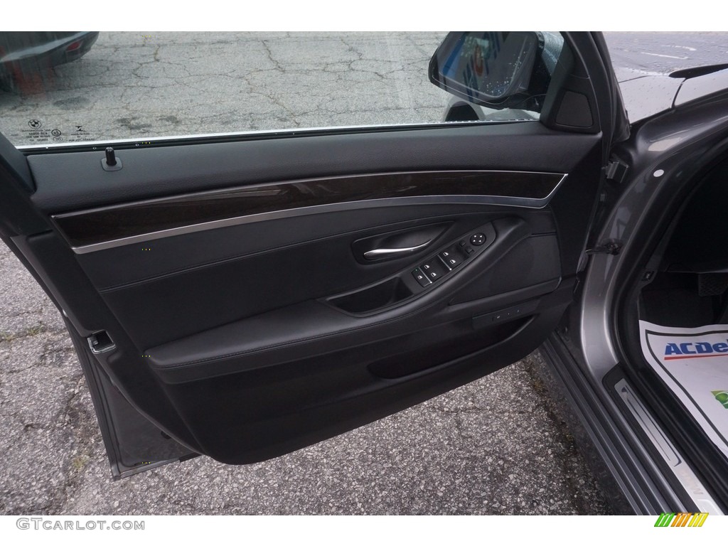 2016 5 Series 535d Sedan - Space Grey Metallic / Black photo #12